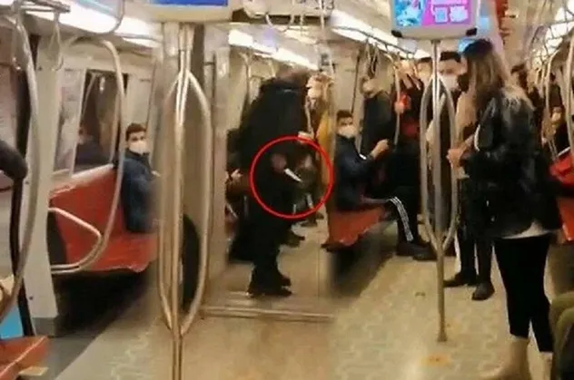 Kadıköy-Tavşantepe metrosunda dehşet saçan bıçaklı maganda hakkında son dakika gelişmesi