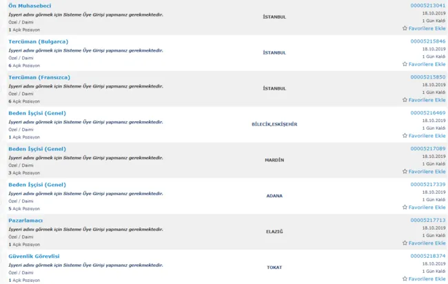 18 Ekim İŞKUR açık iş ilanları! İŞKUR en az ilkokul mezunu kamu personeli alımı başvuru şartları nedir?-6