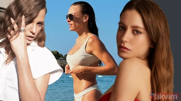 Serenay Sarıkaya gerçekten kestirmiş! Mini taytıyla spor yaptığı anları paylaşan Serenay Sarıkaya'yı görenler inanamadı - 1