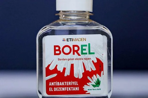 Son dakika: Bakan Dönmez açıkladı: Yerli ve milli bor katkılı el dezenfektanı Borel'e yoğun talep