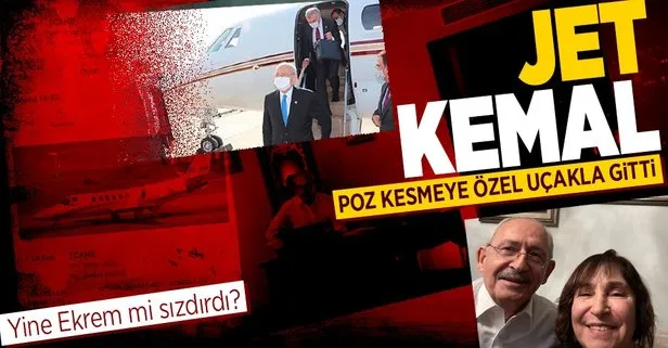 Kemal Kılıçdaroğlu’nun ’14 Şubat’ fotoğrafı için İzmir’den Ankara’ya özel jetle uçtuğu ortaya çıktı!