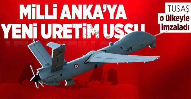 Milli İHA Anka'lar için önemli gelişme: TUSAŞ imzayı attı! Kazakistan ile ortaklık...