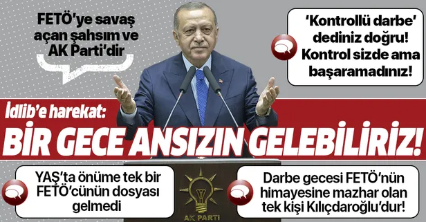 Başkan Erdoğan'dan AK Parti Grup Toplantısı'nda önemli açıklamalar