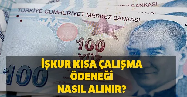 İŞKUR kısa çalışma ödeneği başvurusu nasıl yapılır? Asgari ücretlilere 1752 TL müjdesi! Kısa çalışma talep formu!