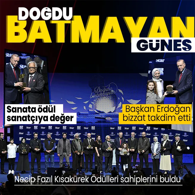 Necip Fazıl Kısakürek Ödülleri sahiplerini buldu! İşte ödüllerin sahipleri...