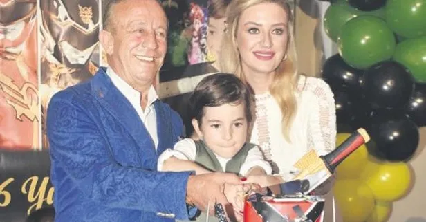 Ali Ağaoğlu, oğlu Ege’nin  6. yaş günü için parti düzenledi
