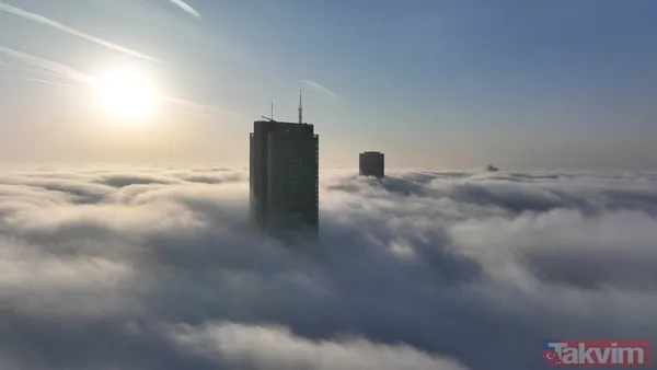 İstanbul'dan sis manzaraları... Köprüler kayboldu - 17