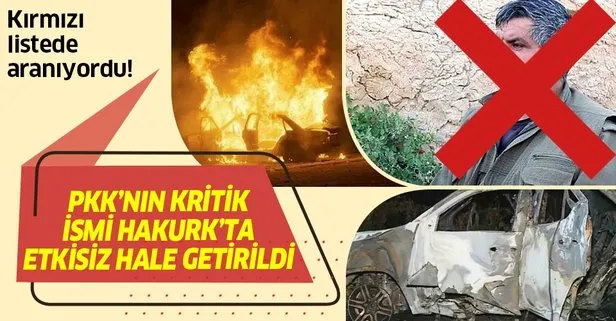 'Kırmızı Liste'deki Murat Kalko etkisiz hale getirildi