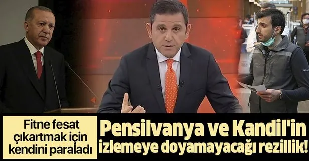 FOX TV’nin algı operatörü Fatih Portakal Başakşehir Şehir Hastanesi’nin açılışında da bozgunculuk peşindeydi!