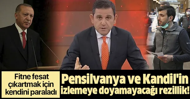 FOX TV'nin algı operatörü Fatih Portakal Başakşehir Şehir Hastanesi'nin açılışında da bozgunculuk peşindeydi!