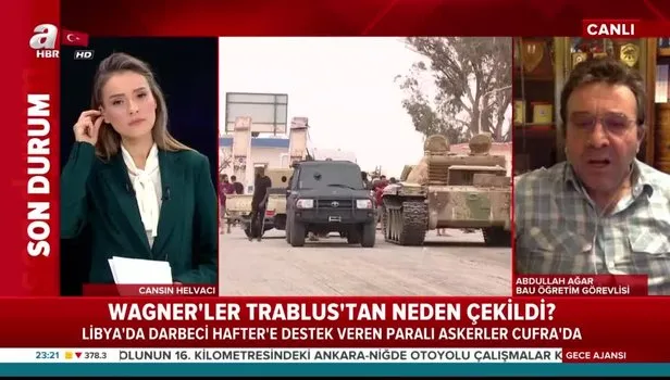 Abdullah Ağar canlı yayında açıkladı: Paralı askerler Trablus'tan neden çekildi?