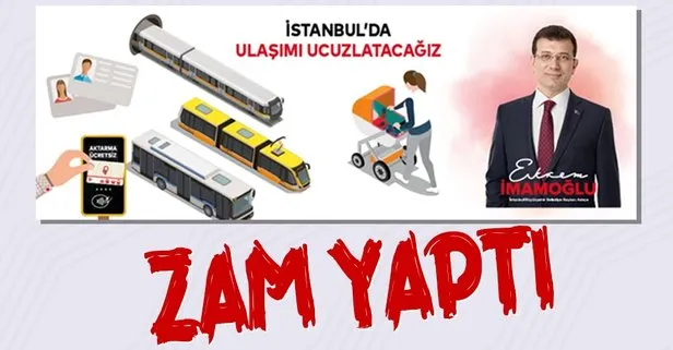 SON DAKİKA: CHP’li İBB’den İstanbul’da taksi minibüs ve dolmuş ücretlerine yüzde 11 zam