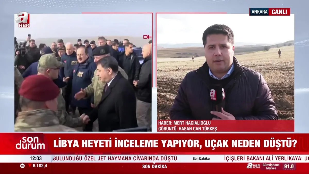 Libya heyeti enkaz alanında inceleme yaptı