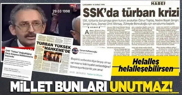 Bu gerçekler unutulur mu? 28 Şubat darbesinin mimarı CHP ve Kemal Kılıçdaroğlu zulmettikleri gençlerle nasıl helalleşecek?