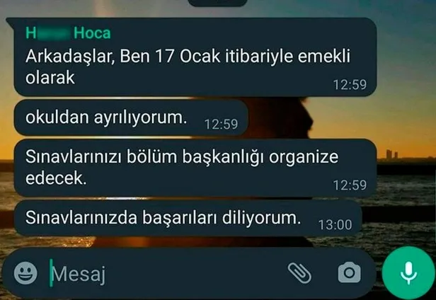 Üniversitede tacizci profesör skandalı! Mesajlar ifşa oldu: Seni yatakta düşünüyorum | Savcılık harekete geçti-5