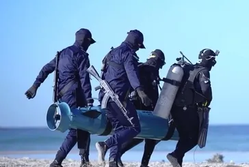 Hamas’ın silahlı kanadı El Kassam Tugayları "El Asif" güdümlü torpidoların görüntülerini yayınladı!