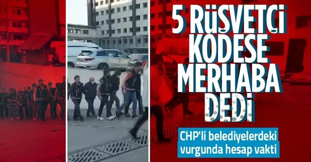 CHP’li Maltepe Belediyesi çalışanlarına yönelik rüşvet operasyonu: 5 şüpheli tutuklandı