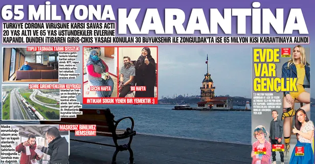 65 milyona karantina