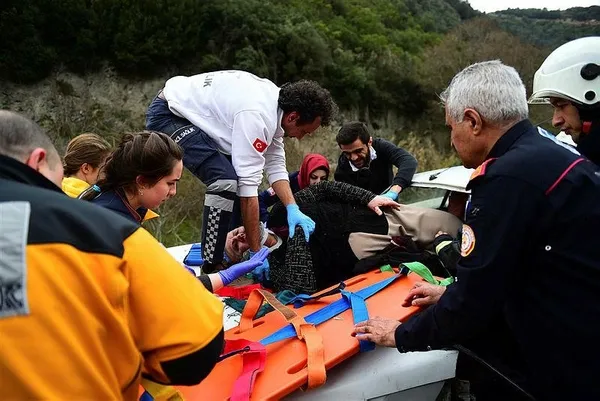 Kazadan sonra olay yerine gelenler nasıl olduğunu anlamadı-2