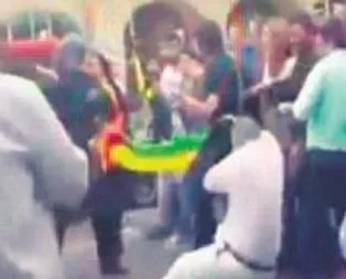 Alman polisi PKK’lıları dövdü