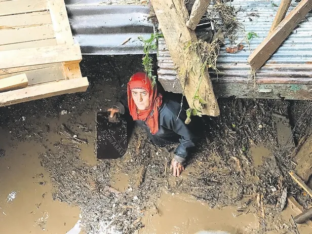 Trabzon'dan sel felaketi-4