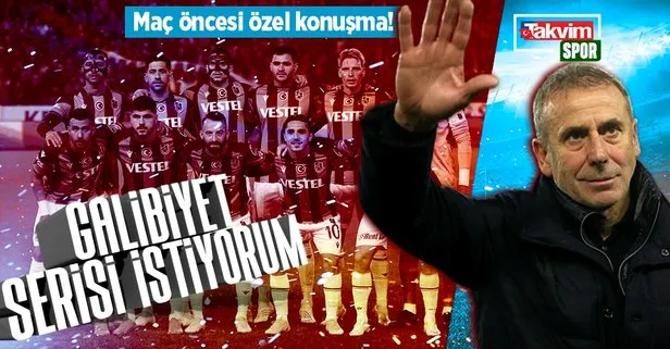Abdullah Avcı, Karagümrük maçı öncesi futbolcularına seslendi: Galibiyet serisi istiyorum