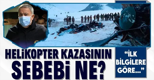 Bakan Akar'dan flaş açıklamalar