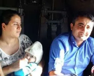 Ayşe Yüzbaşı bebeğiyle ateş hattına gidiyor