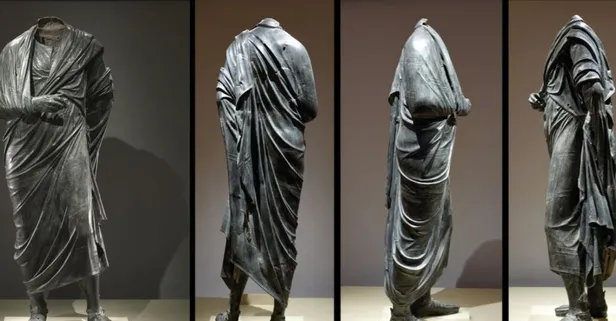 Yurt dışına kaçırılan Marcus Aurelius heykeli vatanına dönüyor!