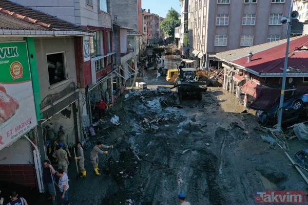 Sel felaketinin yaşandığı Kastamonu Bozkurt'ta çalışmalar sürüyor! Göktürk-1 Keşif Uydusu bölgeyi görüntüledi - 44