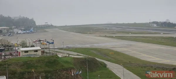 Trabzon uçak seferleri sis nedeniyle iptal edildi - 1