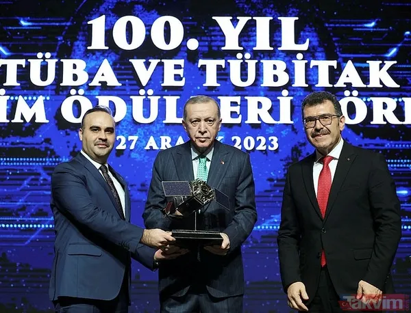TÜBİTAK ve TÜBA Bilim Ödülleri sahiplerini buldu! 100.yılda Başkan Recep Tayyip Erdoğan takdim etti - 39
