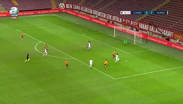 Galatasaray 0-3 Alanyaspor | GOL İZLE