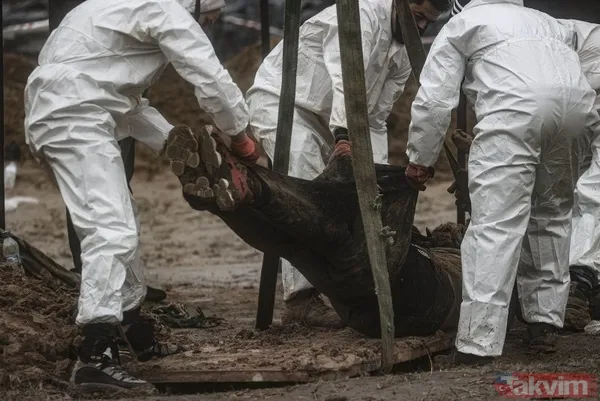 Sivil ölümler devam ediyor! Rusya-Ukrayna savaşında dehşet görüntüleri! Cesetler 720'yi geçti - 18