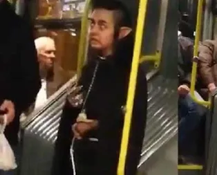 Bu yolcu metrobüste herkesi şoke etti!
