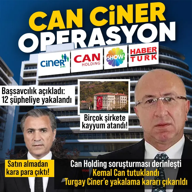 Turgay Ciner hakkında tutuklanmaya yönelik yakalama kararı! Ciner Grupun sahip olduğu Park Holding dahil birçok şirkete kayyum atandı | 12 yönetici gözaltında