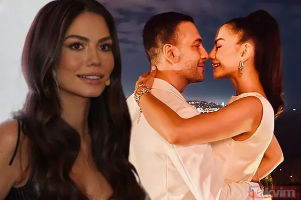 5 ay önce evlenen Demet Özdemir ile Oğuzhan Koç’u hiç böyle görmediniz! Taze gelin Demet koltukta uzanıp eşiyle sarmaş dolaş... - 1