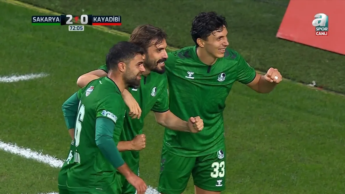 Sakaryaspor, Arıt Kayadibispor'u 2-0 ile geçti