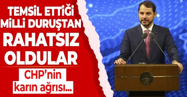 CHP’nin karın ağrısı! Berat Albayrak’ın temsil ettiği milli duruştan rahatsız oldular