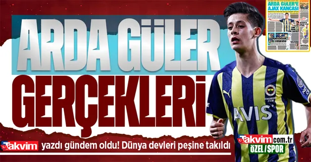 Psg, Dortmund, Ajax ve Arsenal, Fenerbahçe'nin genç yıldızı Arda Güler'i istiyor