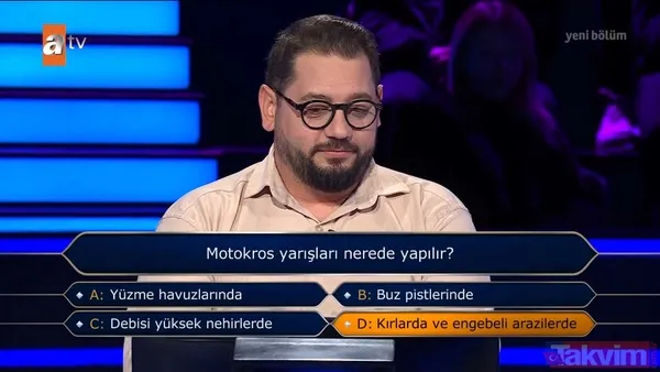 Kenan İmirzalıoğlu'nun sunduğu Kim Milyoner Olmak İster'de yarışmacı 'şov başlıyor' diyerek stüdyoyu kırdı geçirdi! - 31