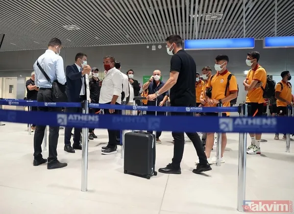 Galatasaray paylaştı: Yunanistan'daki küstah davranışlardan kareler - 7