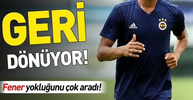 Josef de Souza Fenerbahçe’ye geri dönüyor
