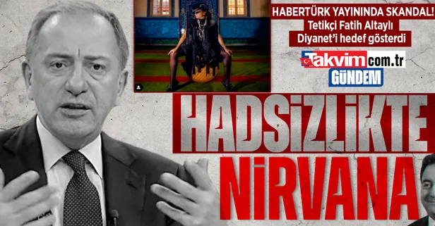 Habertürk yayınında skandal! Fatih Altaylı, Eda Taşpınar'ın camideki provokatif paylaşımına sahip çıktı, Diyanet'i hedef aldı