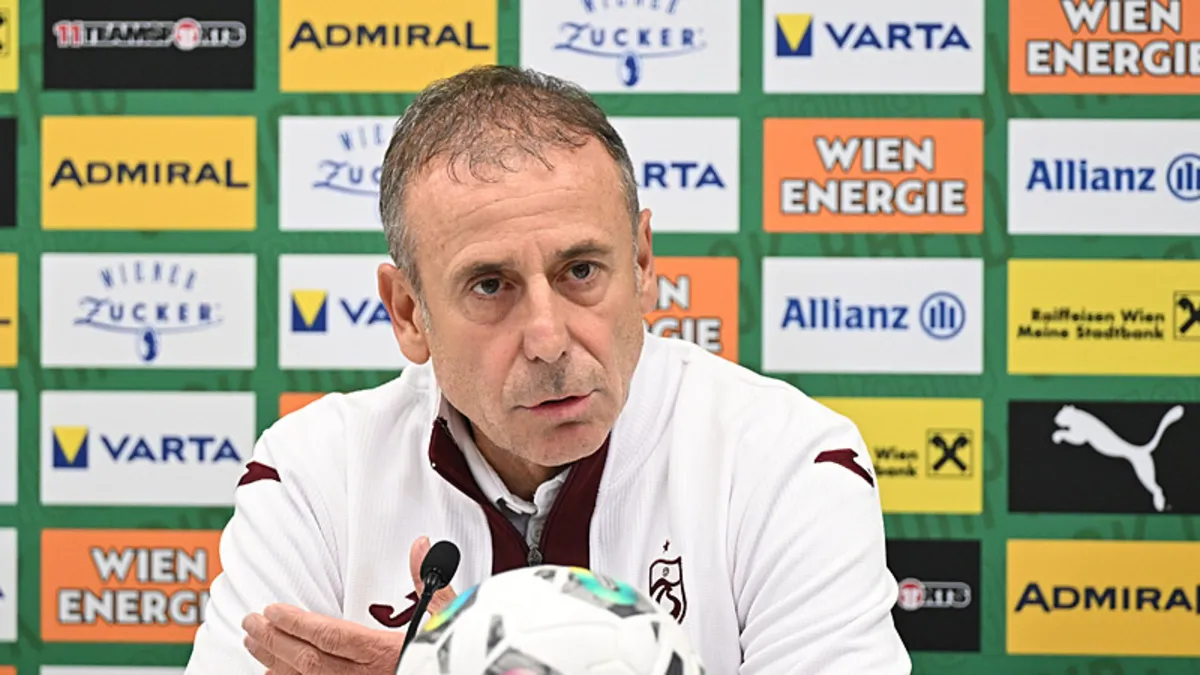 Trabzonspor Teknik Direktörü Abdullah Avcı: Hayatımdaki en olumsuz maçtı