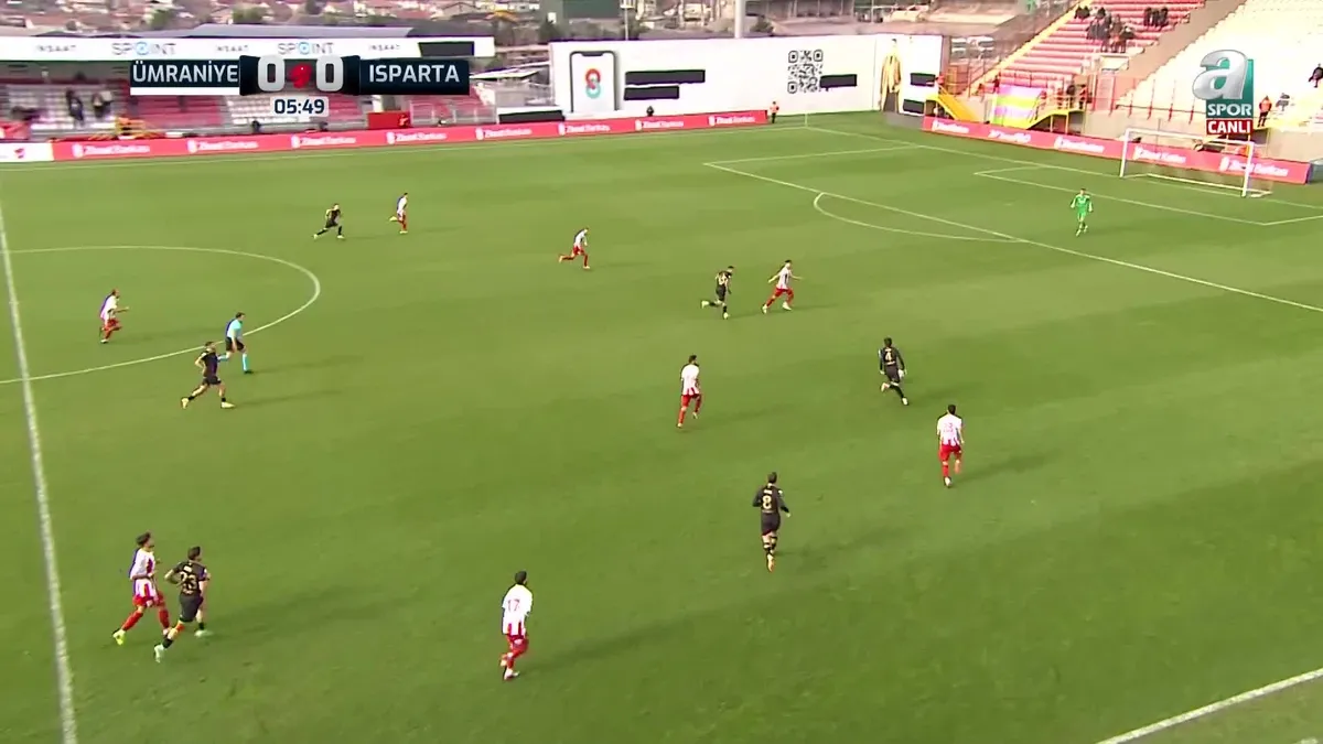 Ümraniyespor - Isparta 0-1 | GOL: Caner Koca