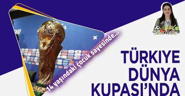 2022 Dünya Kupası’na da gidemeyen Türkiye 14 yaşındaki çocuk sayesinde Dünya Kupası’nda! Tarihinde sadece 2 kez.. | Songül Soysal