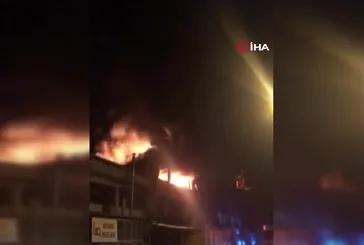 Bursa'da korkutan yangın büyümeden söndürüldü