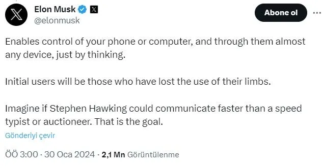 elon-musk-insan-beynine-mikrocip-yerlestirdigini-duyurdu-telepati-ile-dusunce-gucuyle-bilgisayarlar-kontrol-ed-1706595568789.jpeg Elon Musk insan beynine mikroçip yerleştirdiğini duyurdu! ‘Telepati’ ile düşünce gücüyle bilgisayarlar kontrol edilebilecek-3