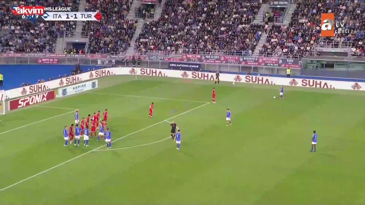 İtalya 2-1 Türkiye GOL: R. Calafiori
